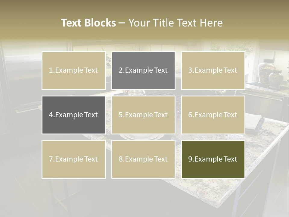 Appliance Stock Counter PowerPoint Template
