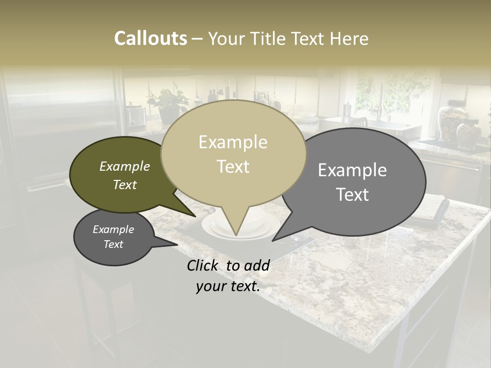 Appliance Stock Counter PowerPoint Template