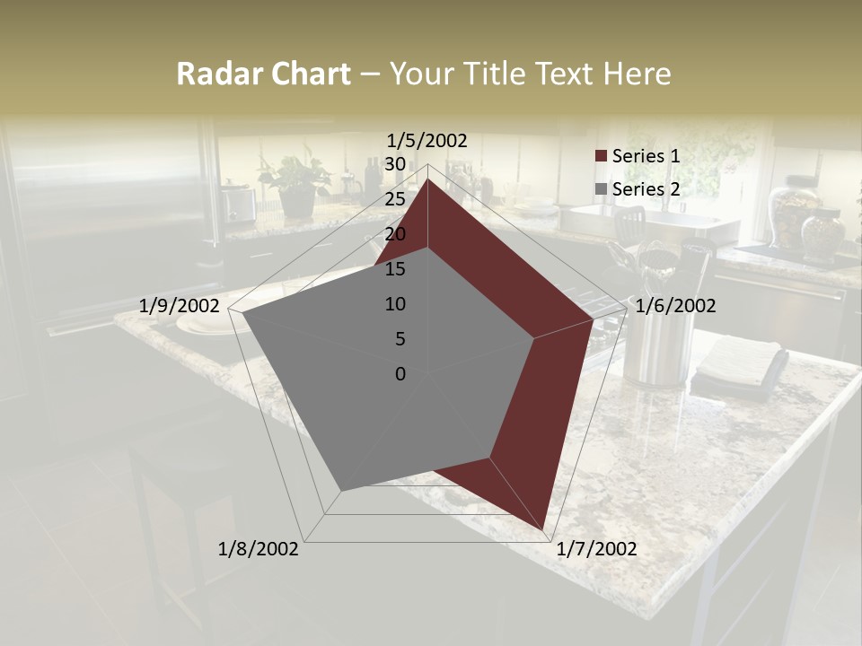 Appliance Stock Counter PowerPoint Template