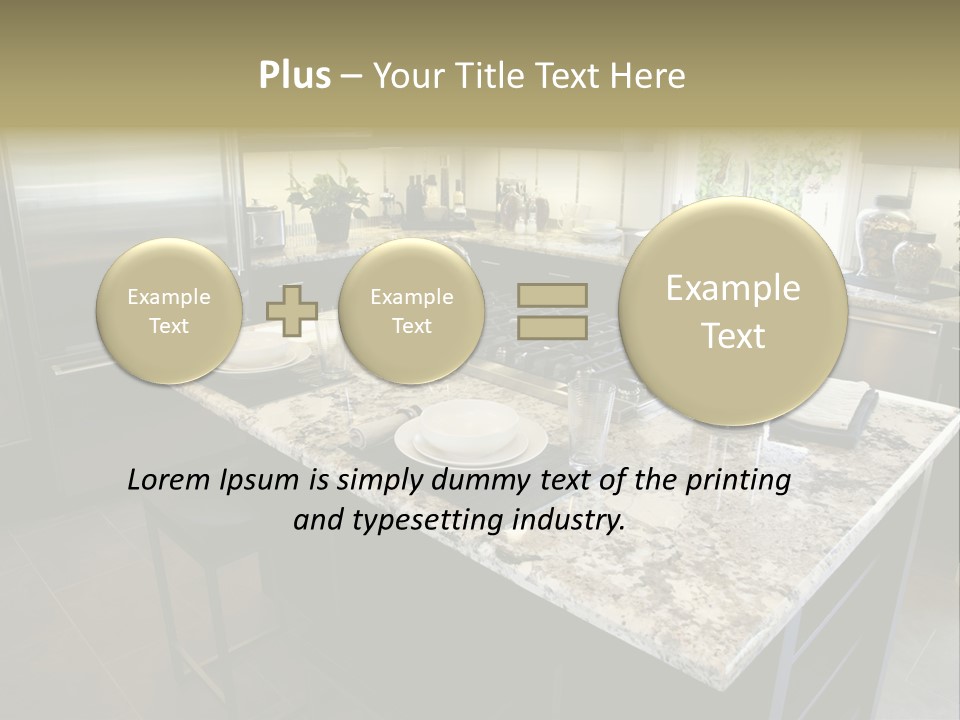 Appliance Stock Counter PowerPoint Template