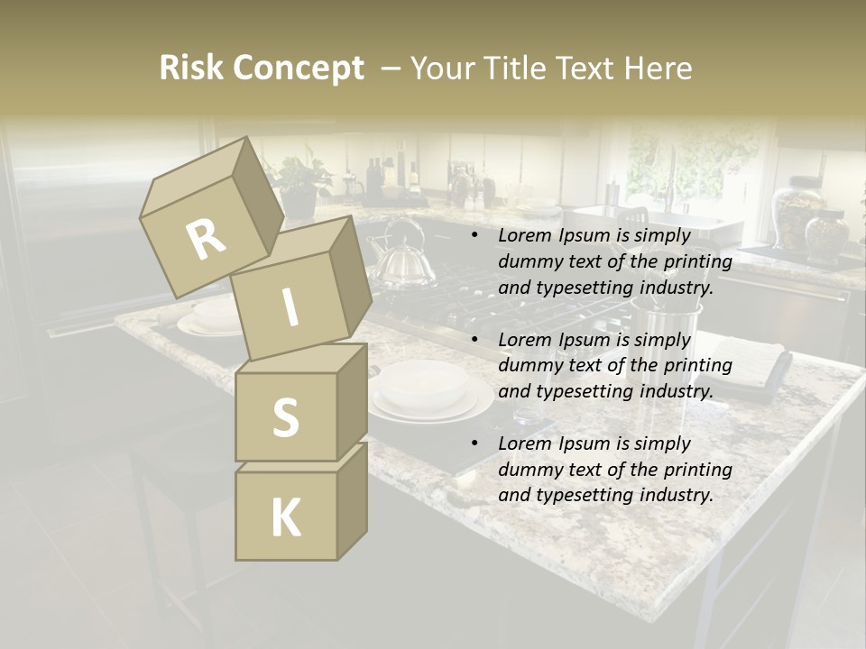 Appliance Stock Counter PowerPoint Template