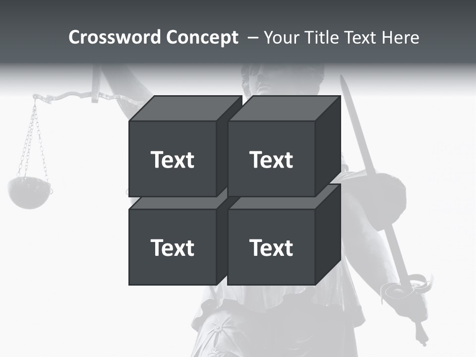 Act Myth Judiciary PowerPoint Template