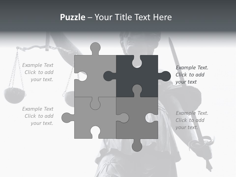 Act Myth Judiciary PowerPoint Template