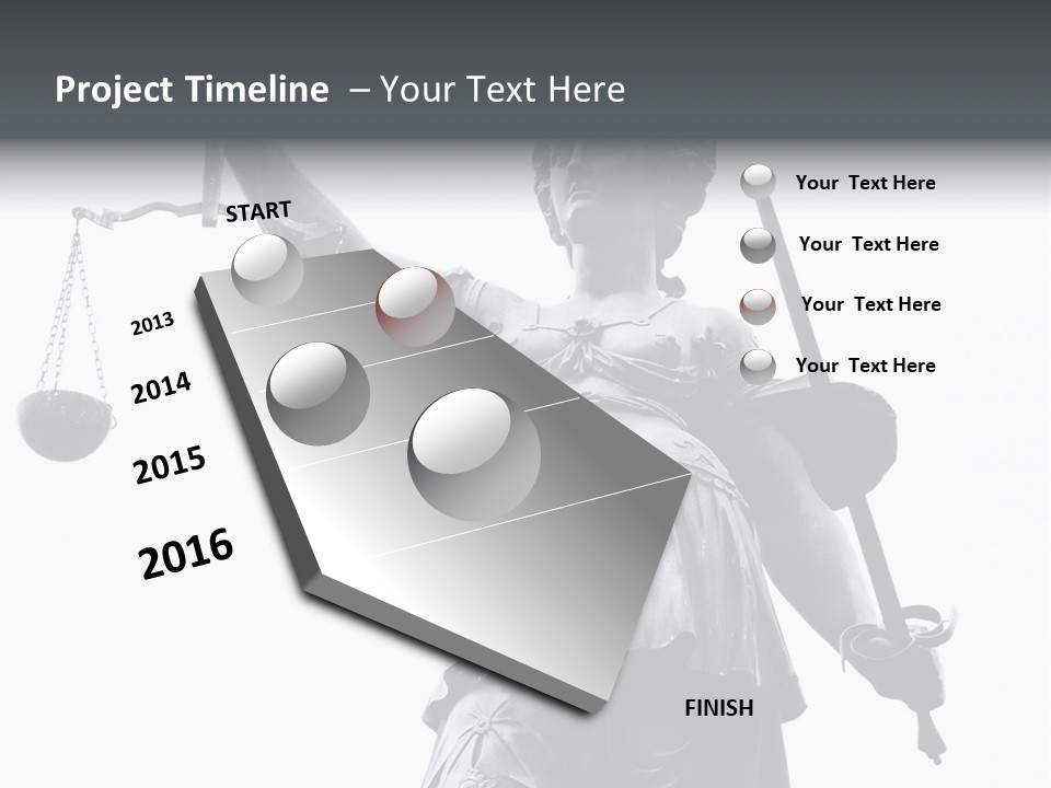 Act Myth Judiciary PowerPoint Template