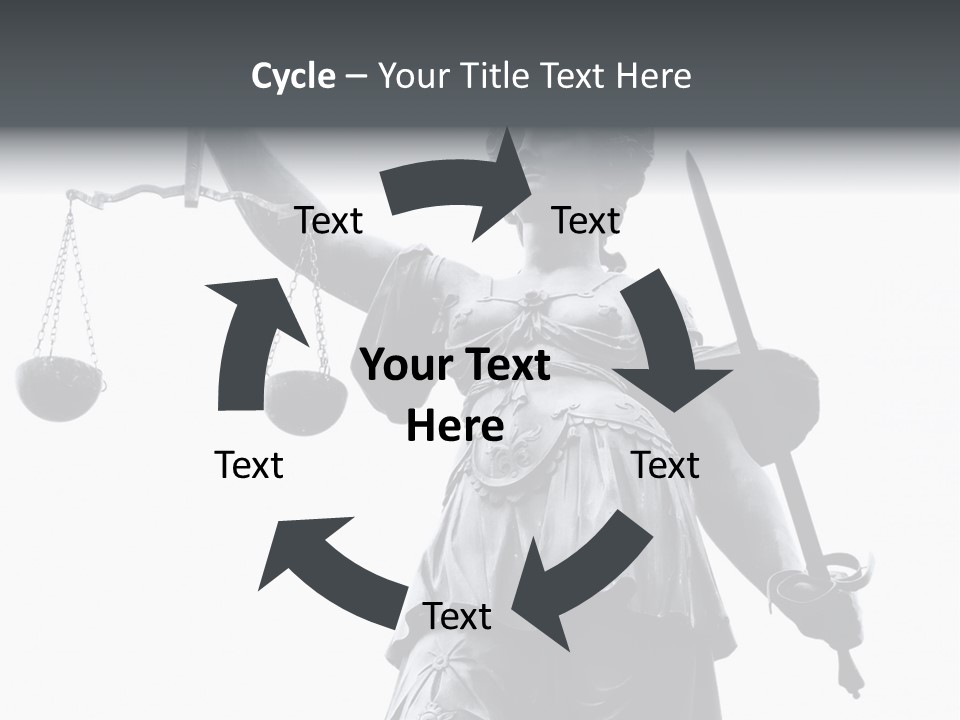 Act Myth Judiciary PowerPoint Template
