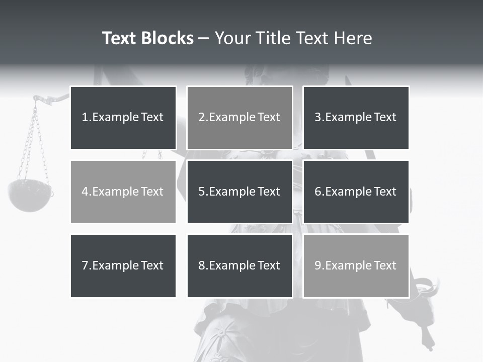 Act Myth Judiciary PowerPoint Template