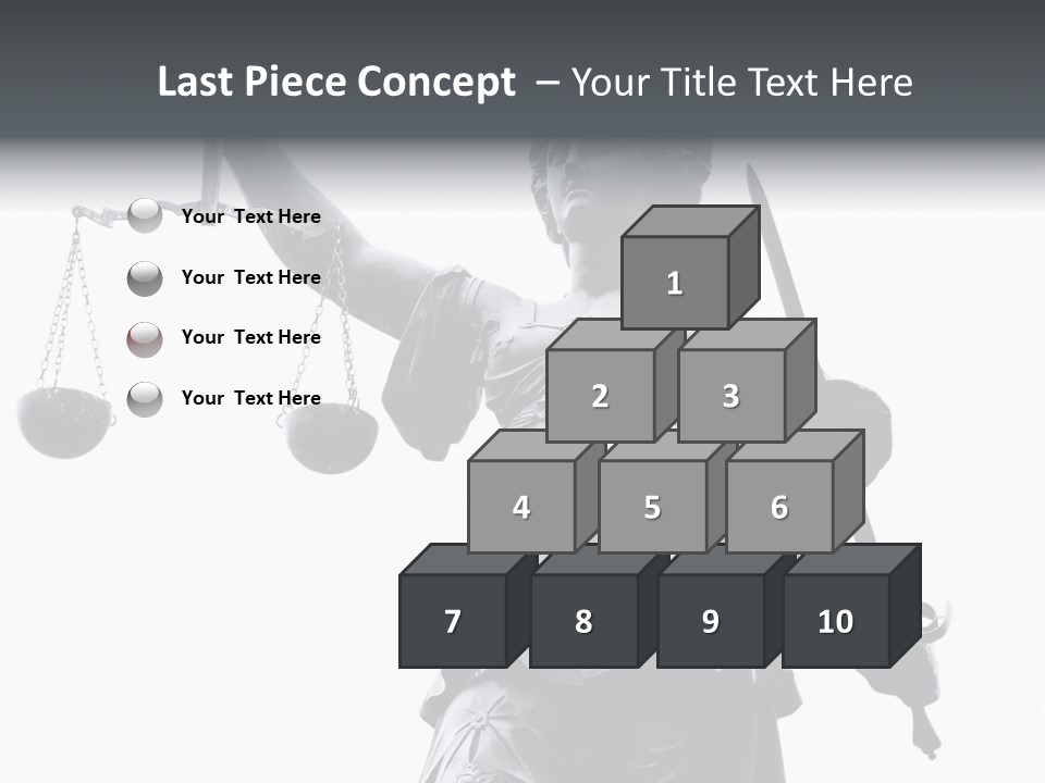 Act Myth Judiciary PowerPoint Template