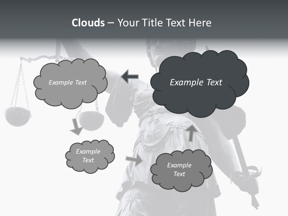 Act Myth Judiciary PowerPoint Template