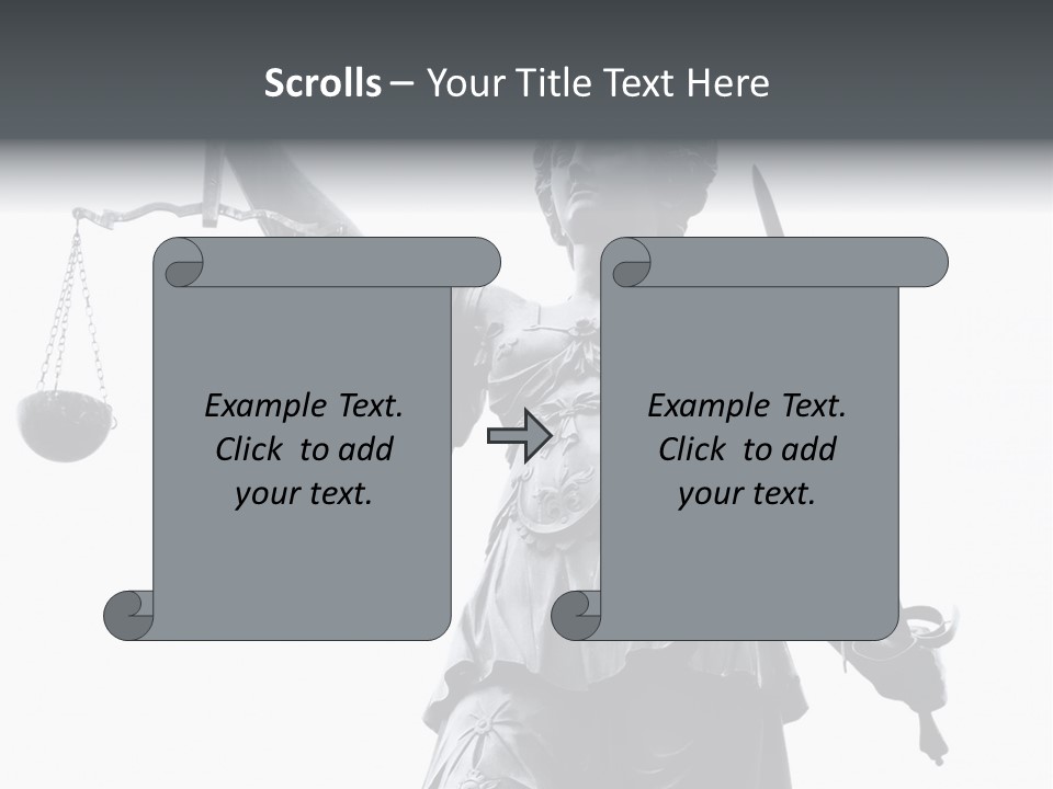 Act Myth Judiciary PowerPoint Template