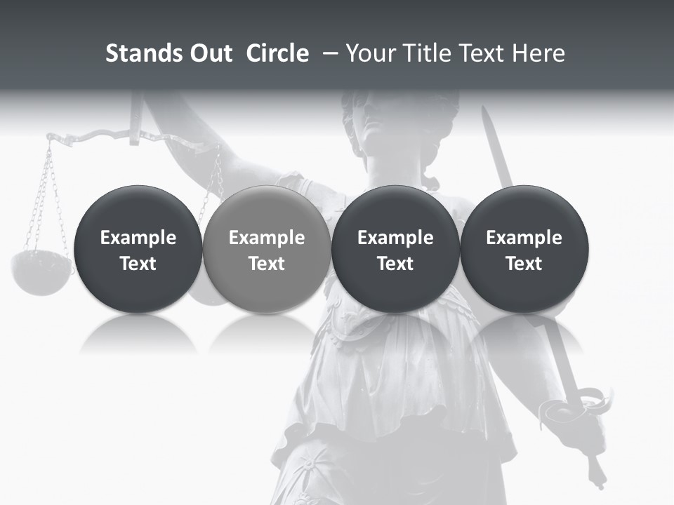 Act Myth Judiciary PowerPoint Template