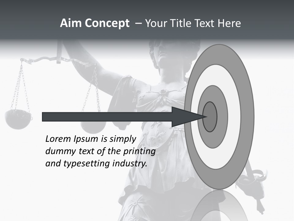 Act Myth Judiciary PowerPoint Template