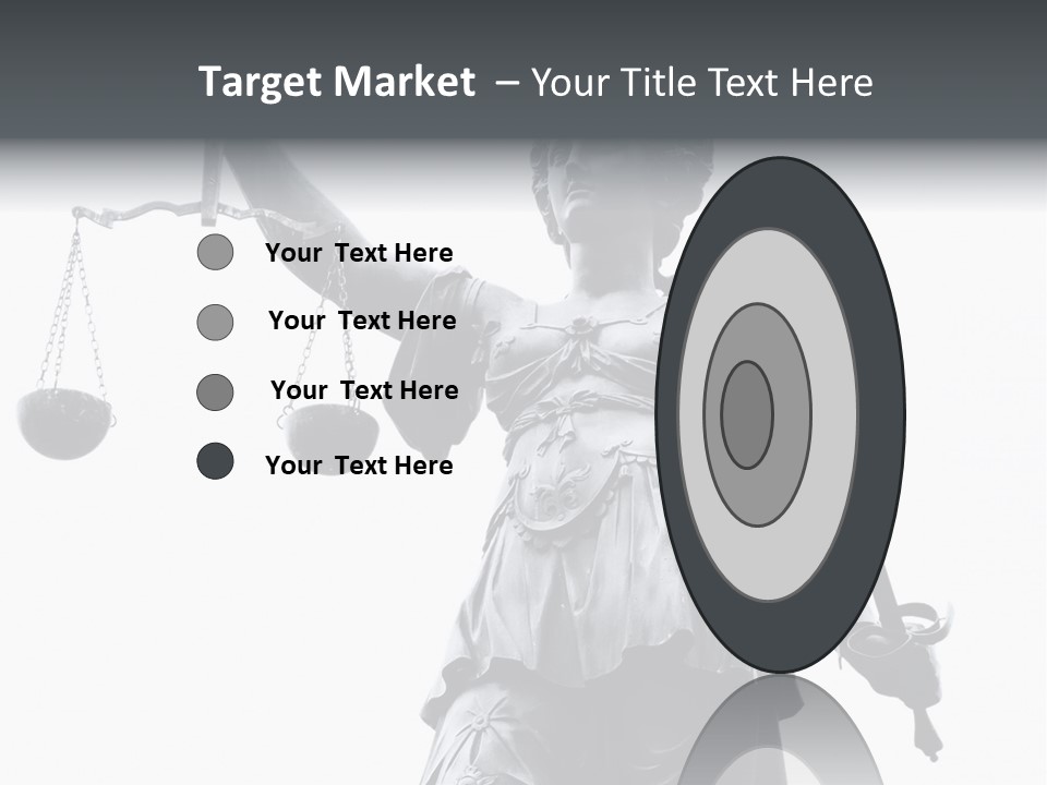 Act Myth Judiciary PowerPoint Template