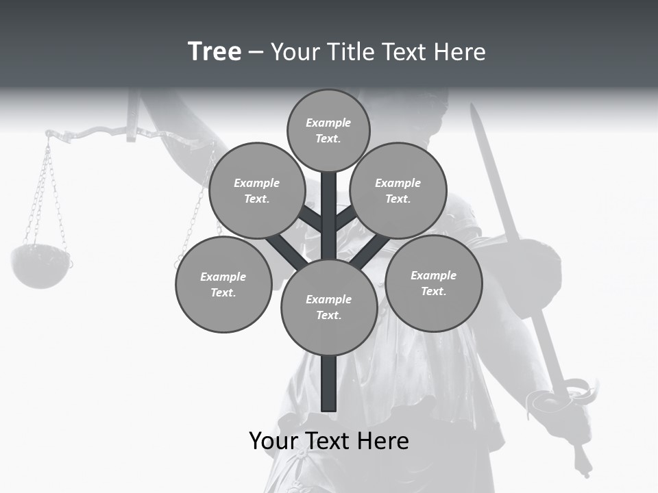 Act Myth Judiciary PowerPoint Template