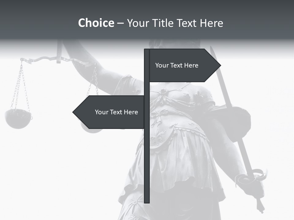 Act Myth Judiciary PowerPoint Template