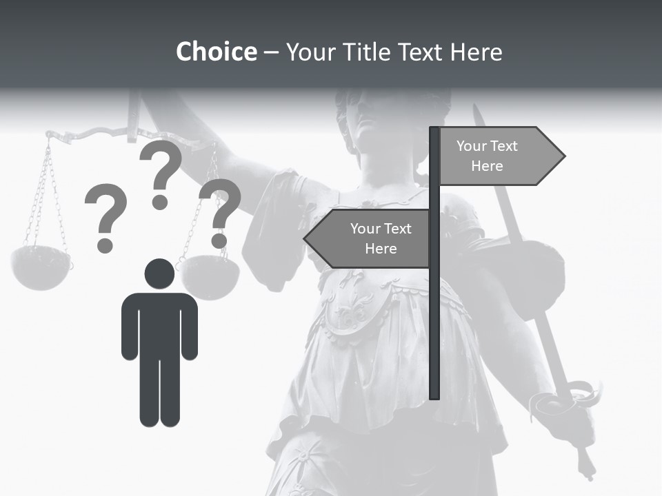 Act Myth Judiciary PowerPoint Template