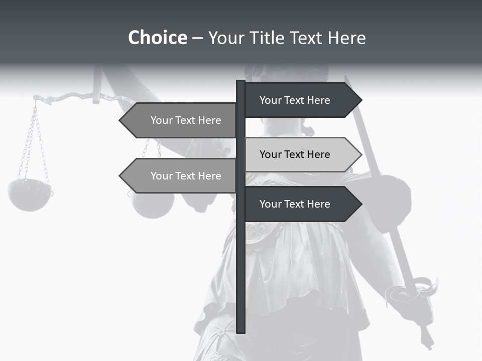 Act Myth Judiciary PowerPoint Template