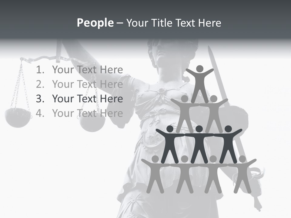 Act Myth Judiciary PowerPoint Template