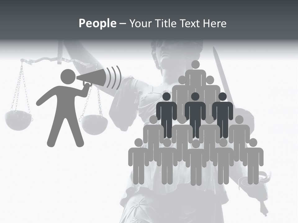 Act Myth Judiciary PowerPoint Template