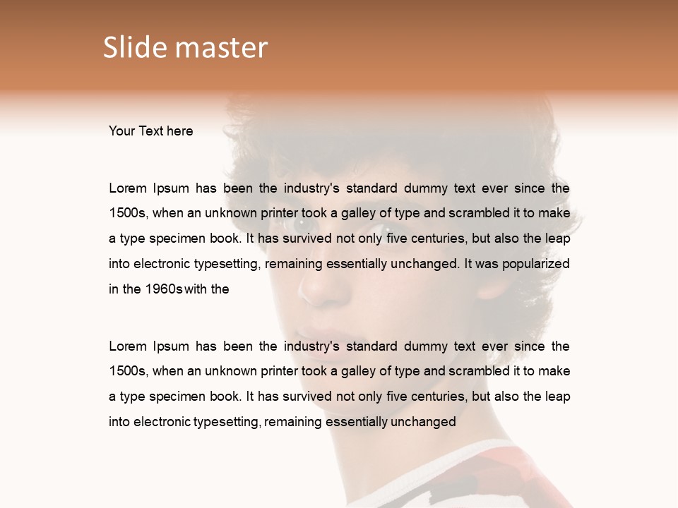 Style Macho Guy PowerPoint Template