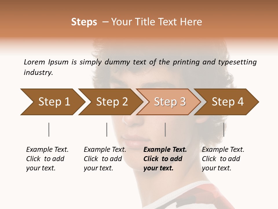 Style Macho Guy PowerPoint Template