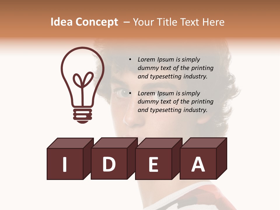 Style Macho Guy PowerPoint Template