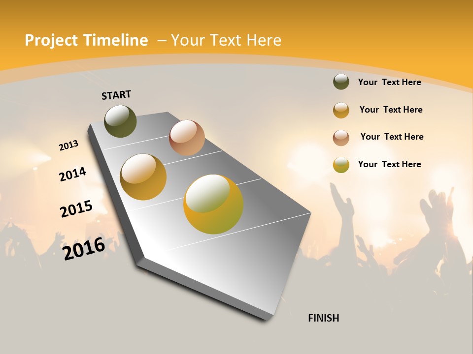 Smoke Volume Light PowerPoint Template