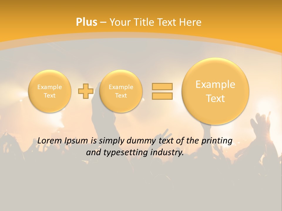 Smoke Volume Light PowerPoint Template