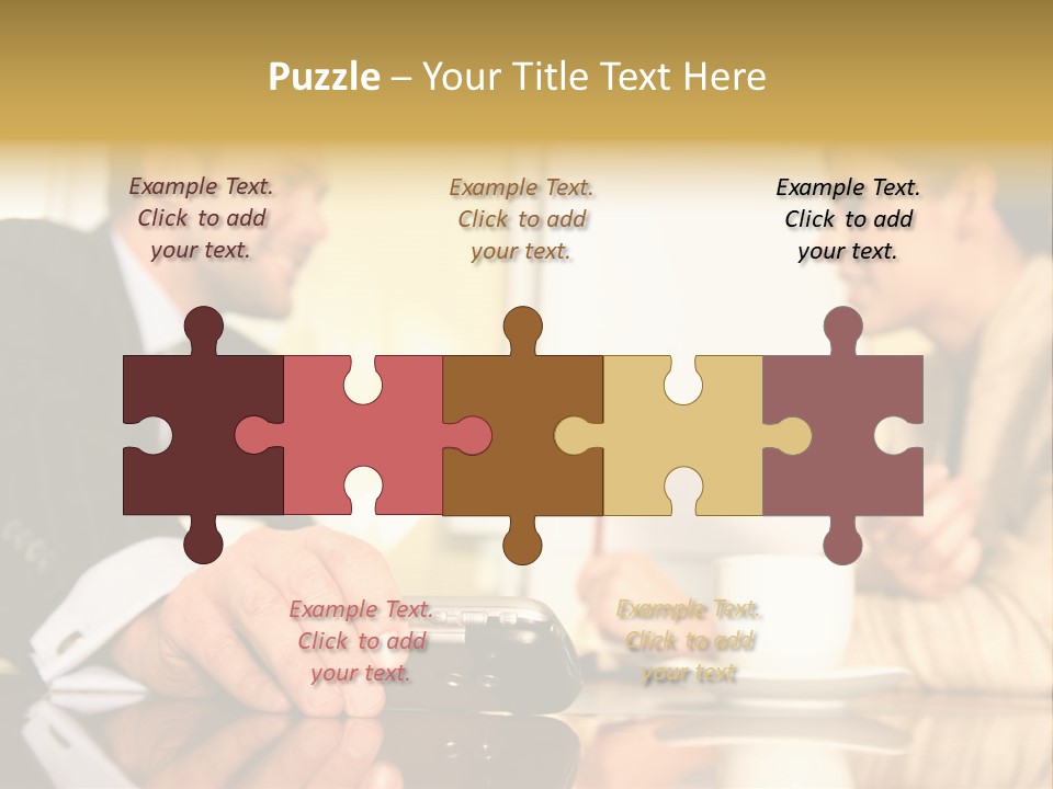 Corporate Man Leader PowerPoint Template