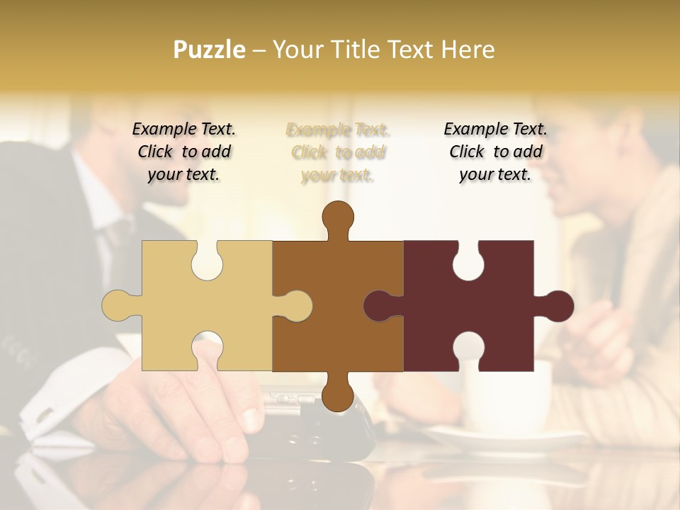 Corporate Man Leader PowerPoint Template