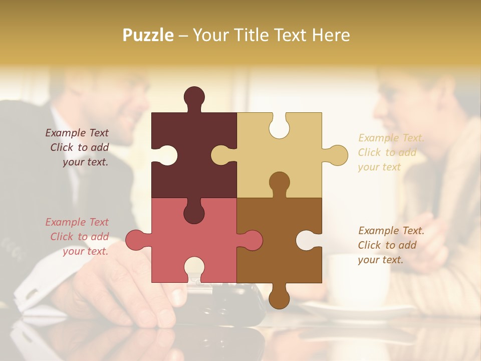 Corporate Man Leader PowerPoint Template