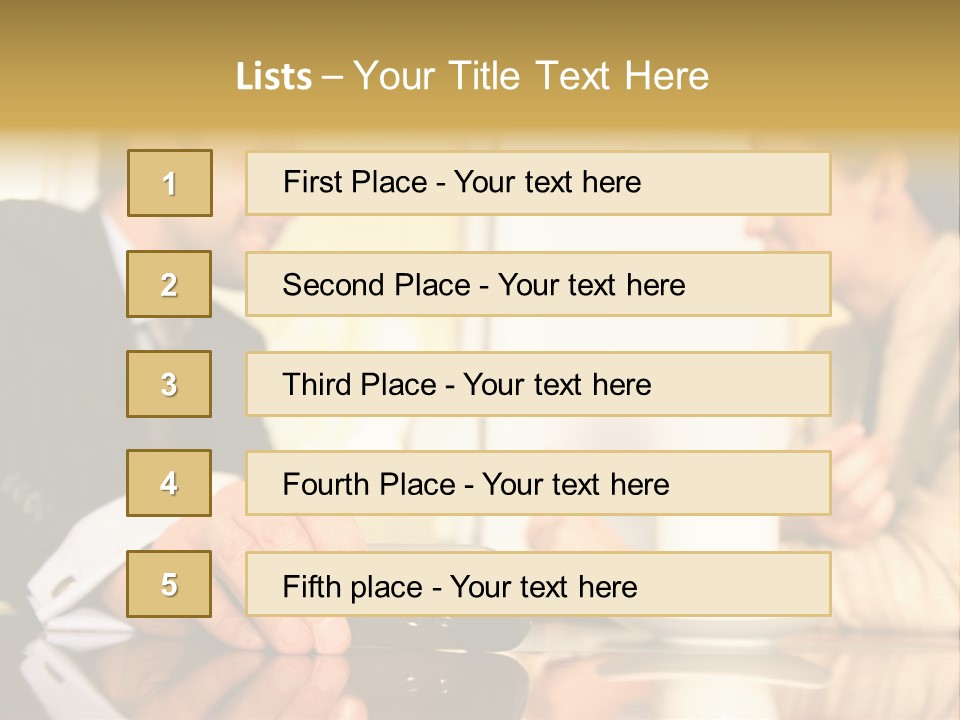 Corporate Man Leader PowerPoint Template