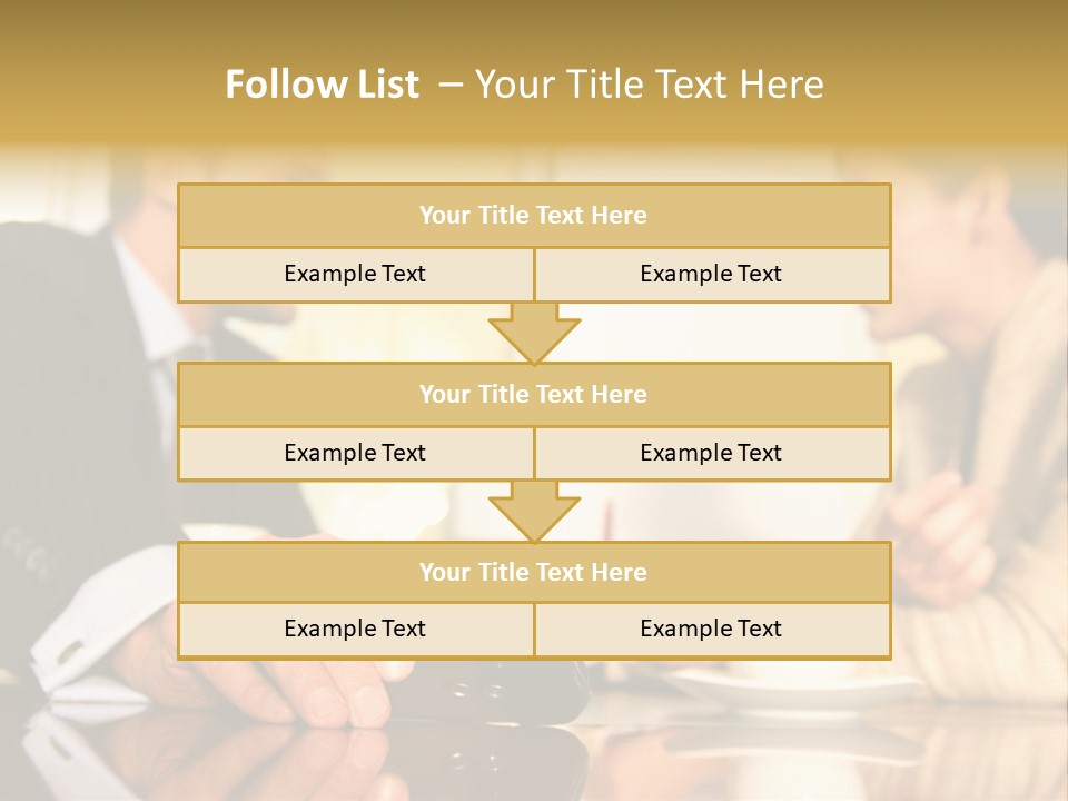 Corporate Man Leader PowerPoint Template