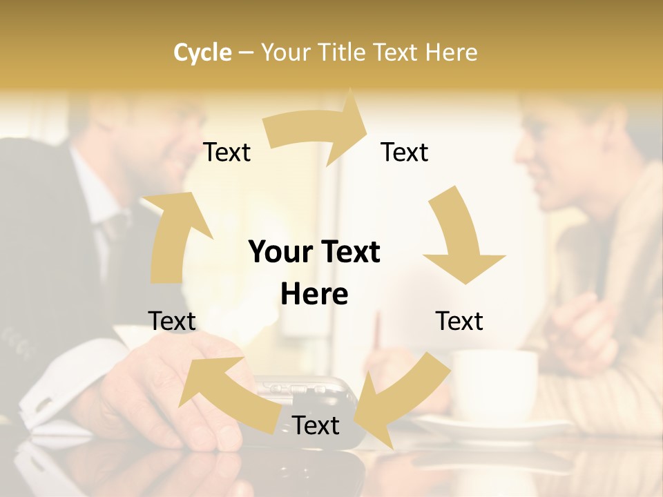 Corporate Man Leader PowerPoint Template
