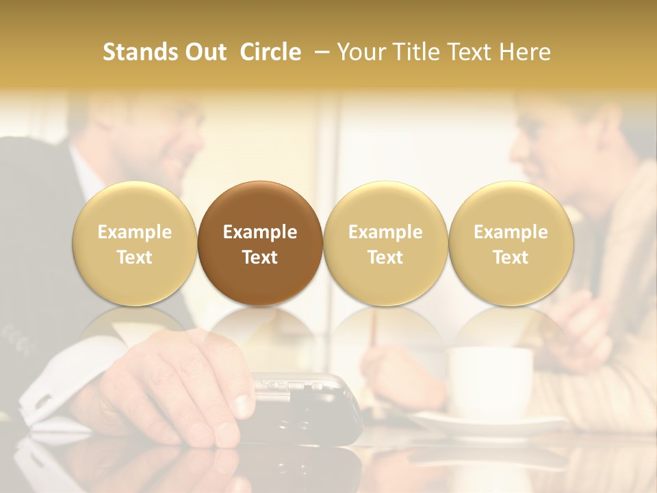 Corporate Man Leader PowerPoint Template