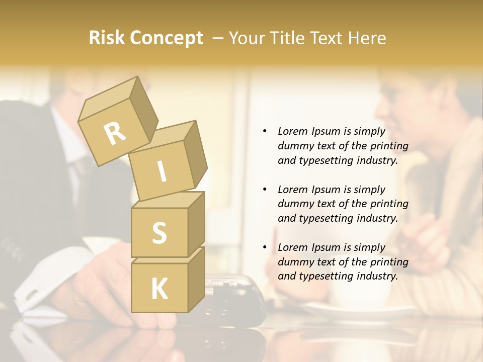 Corporate Man Leader PowerPoint Template