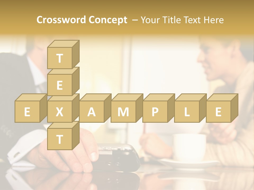 Corporate Man Leader PowerPoint Template