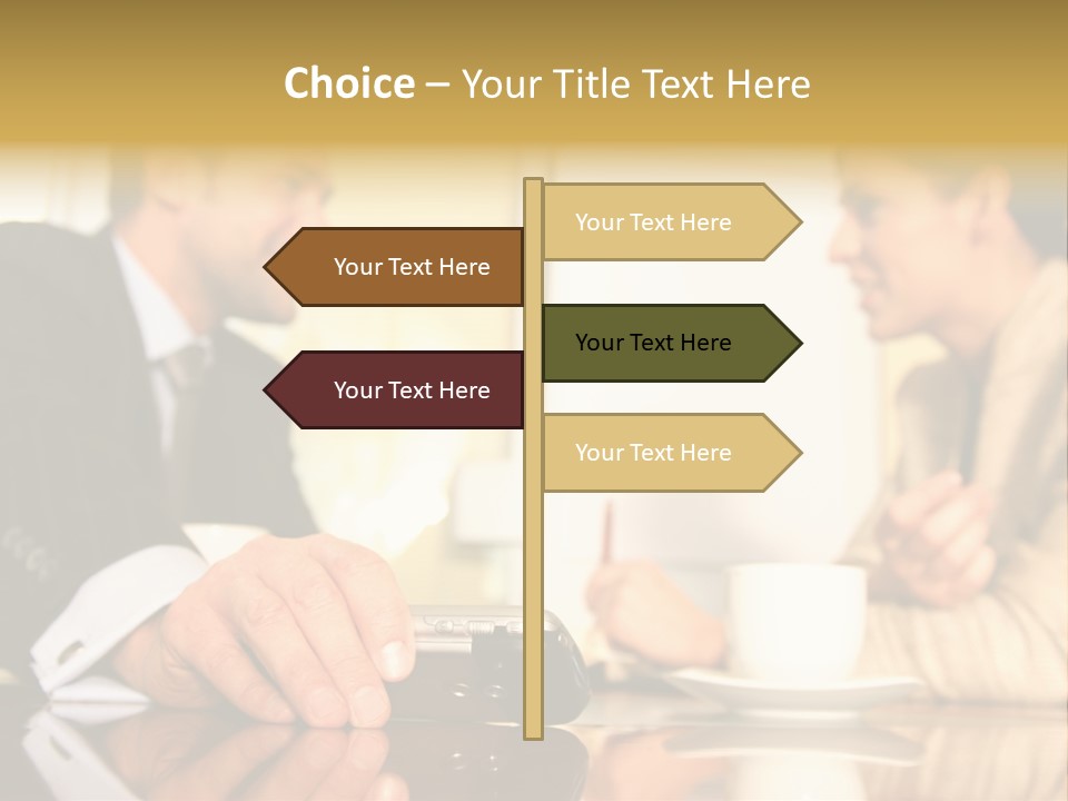 Corporate Man Leader PowerPoint Template