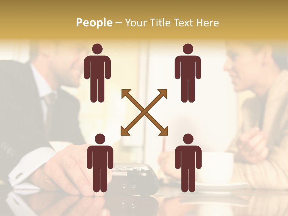 Corporate Man Leader PowerPoint Template