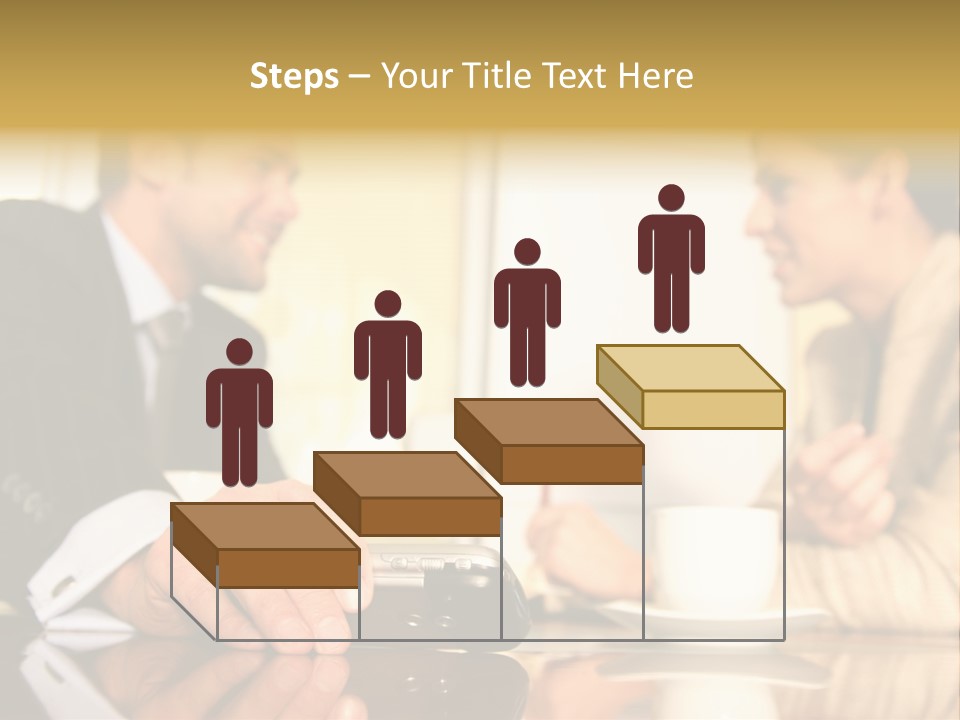 Corporate Man Leader PowerPoint Template