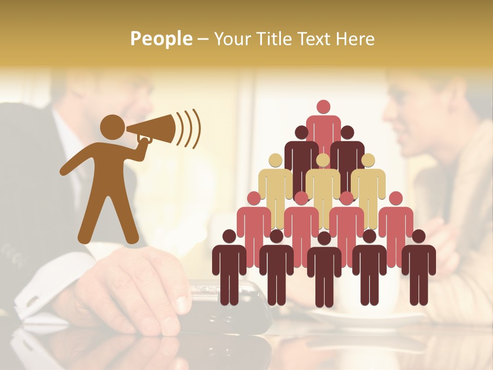 Corporate Man Leader PowerPoint Template