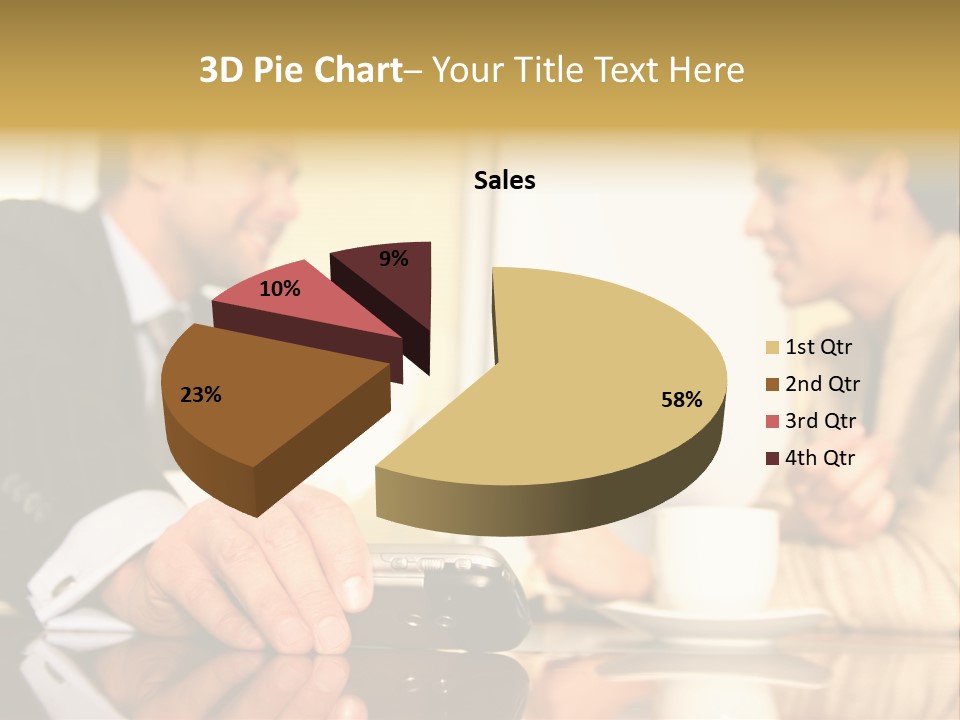 Corporate Man Leader PowerPoint Template