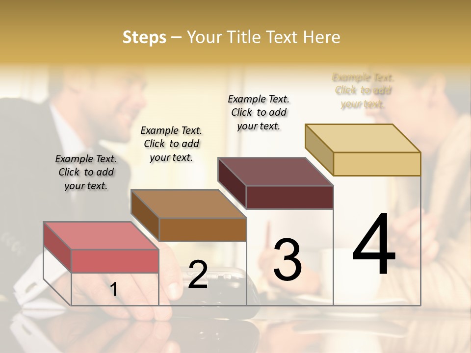 Corporate Man Leader PowerPoint Template