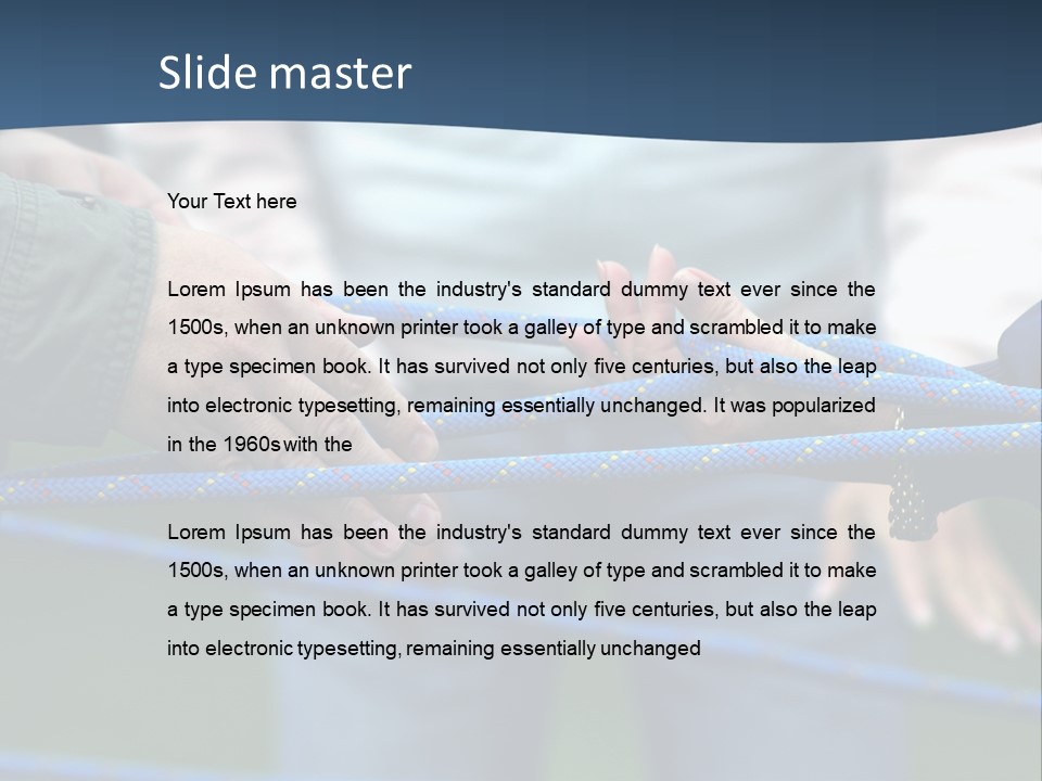 Outdoor Target Score PowerPoint Template