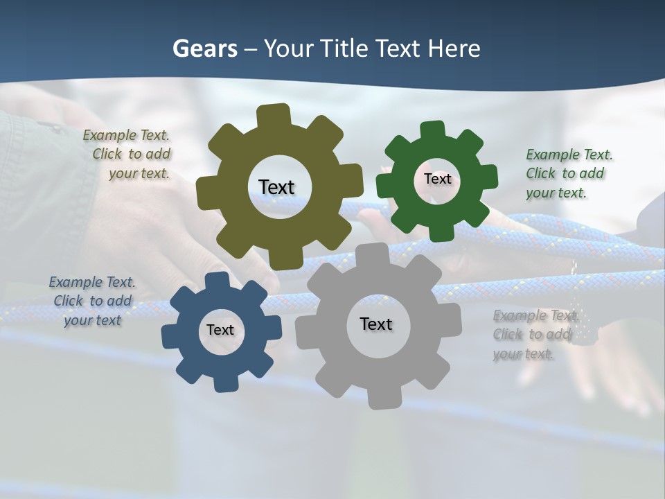 Outdoor Target Score PowerPoint Template