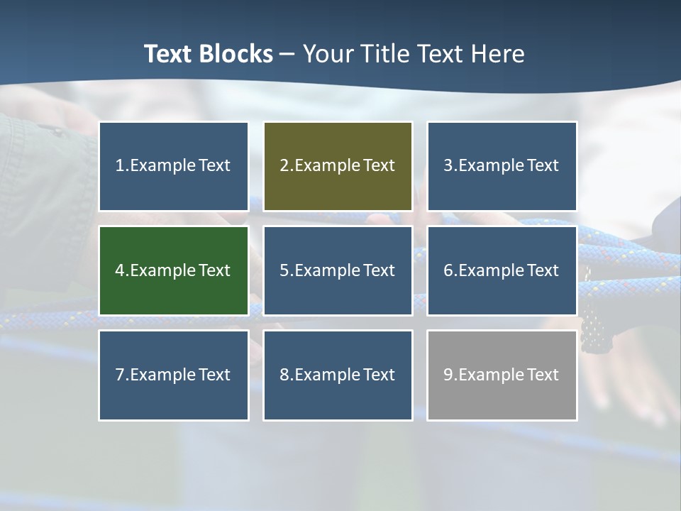 Outdoor Target Score PowerPoint Template