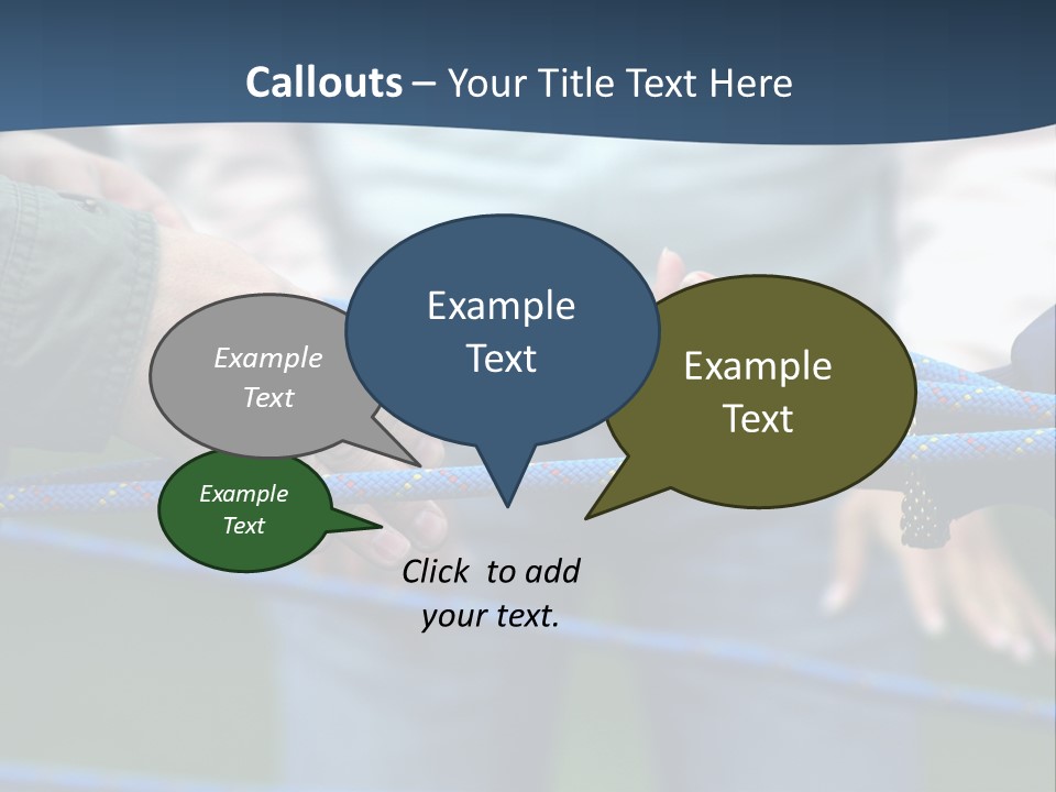 Outdoor Target Score PowerPoint Template