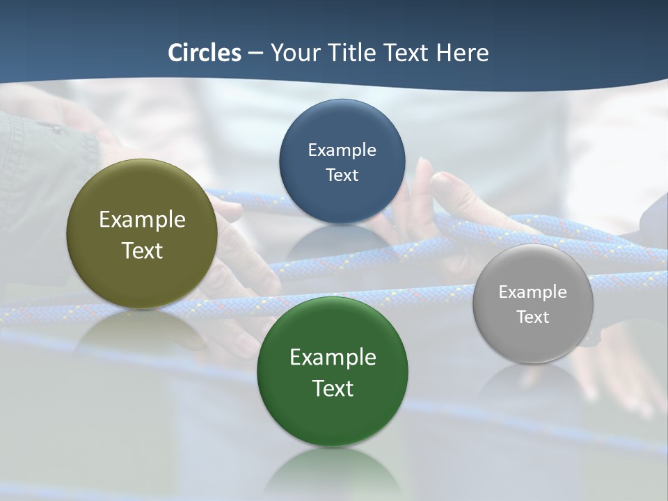 Outdoor Target Score PowerPoint Template