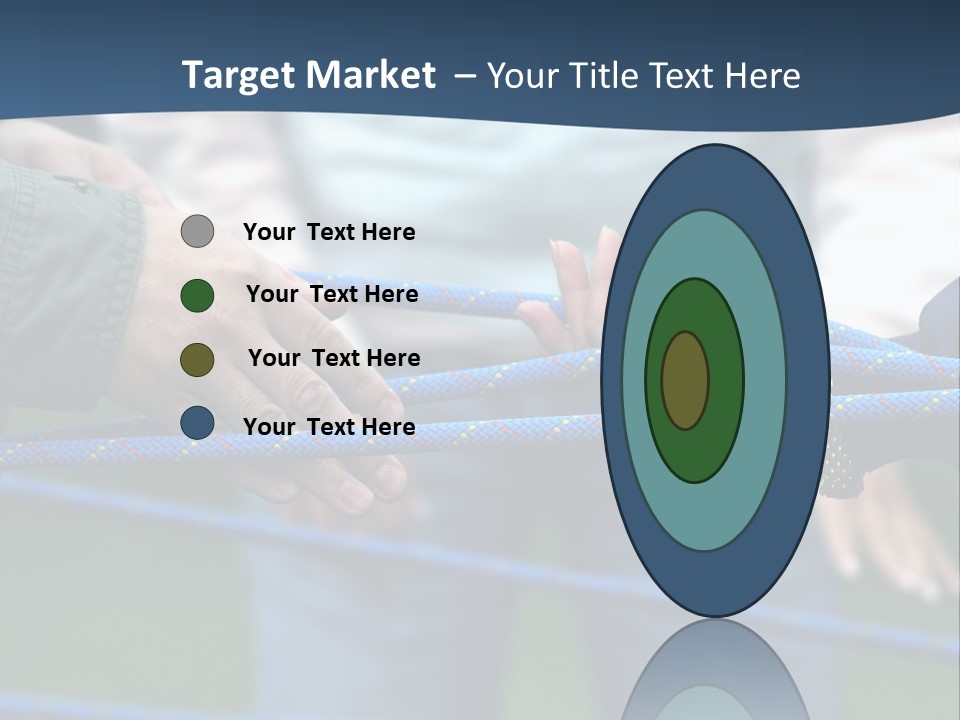 Outdoor Target Score PowerPoint Template