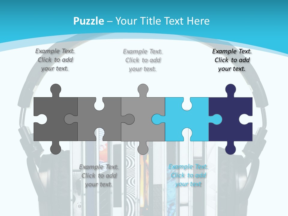 Optical Equipment Group PowerPoint Template