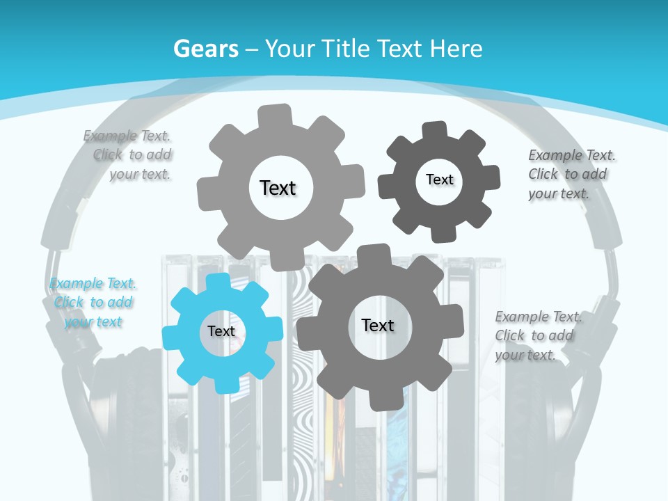 Optical Equipment Group PowerPoint Template
